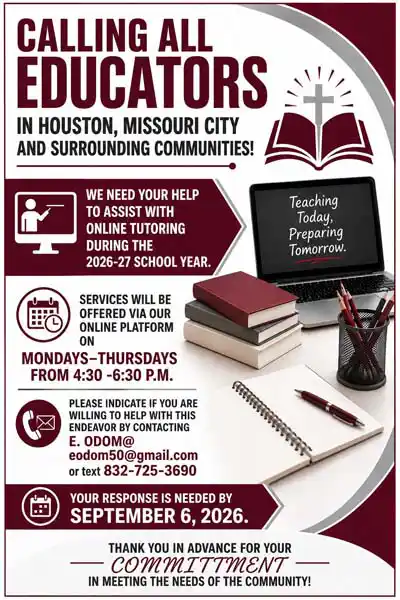 G.I.F.T. Academy educator recruitment flyer